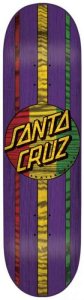 Santa Cruz Rasta Haka Purps Skateboard Deck