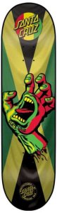 Santa Cruz Rasta Hand Jammin Skateboard Deck
