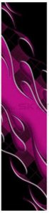 Scoot Id Bar Wrap No 22 Purple Black Flame