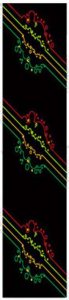 Scoot Id Bar Wrap No 24 Inverted Rasta