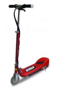 Scream 100W Electric Scooter - Red