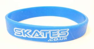 Skates Blue Wristband
