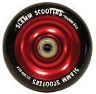 Slamm Metal Core Anodised Black/Red Wheel 100Mm 85A With Abec 5 Bearings