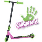 Slamm Outbreak Ii Limited Edition Scooter - Green/Pink