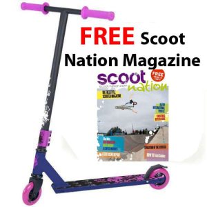 Slamm Outbreak Limited Edition Scooter - Navy/Pink