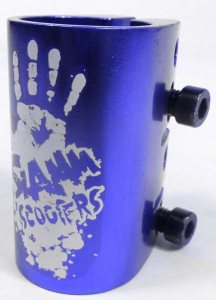 Slamm Quad Clamp Anodised Blue