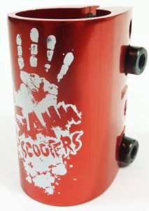 Slamm Quad Clamp Anodised Red