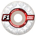Spitfire F1 White Streetburners Skateboard Wheels