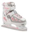 Stateside Adjustable Ice Softboot Pink 168 Skates