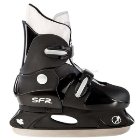 Stateside Hardboot Adjustable Ice Skates Black