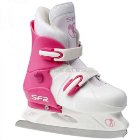 Stateside Hardboot Adjustable Ice Skates Pink