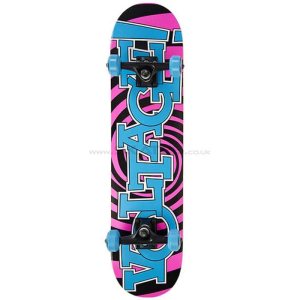 Stateside Voltage Psycho Skateboard Blue Pink