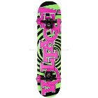 Stateside Voltage Psycho Skateboard Pink Green