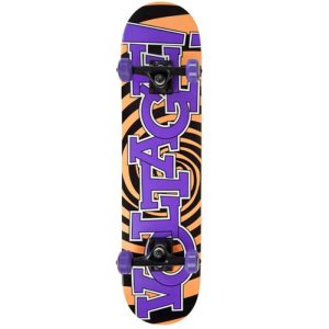 Stateside Voltage Psycho Skateboard Purple Orange
