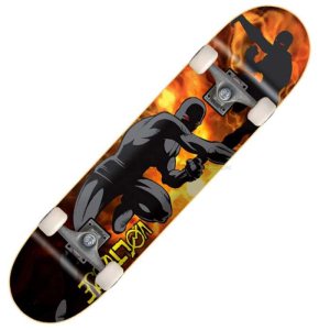 Stateside Voltage Superheroes Skateboard Black