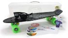 Stereo Vinyl Cruiser Skateboard - Black