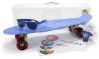 Stereo Vinyl Cruiser Skateboard - Blue