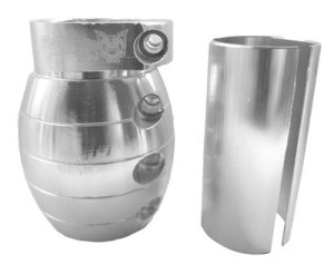 Team Dogz Silver Grenade Clamp