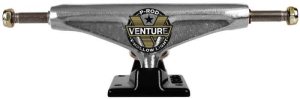 Venture V Hollow Light Truck Low Forged P-Rod Silver / Black Skateboard Trucks