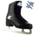 Xcess Fashion Black Ice Skates