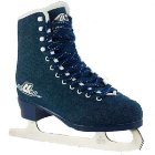 Xcess Fashion Denim Ice Skates