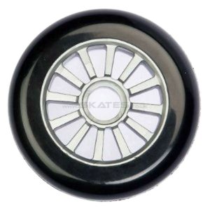 Yak Low Profile 100Mm 85A Black Silver Wheel