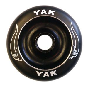 Yak Scat Aluminium Hub 100Mm 88A All Black Wheel