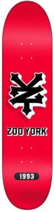 Zoo York Crackerjack Red Skateboard Deck