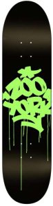 Zoo York Fat N Juicy Black Skateboard Deck